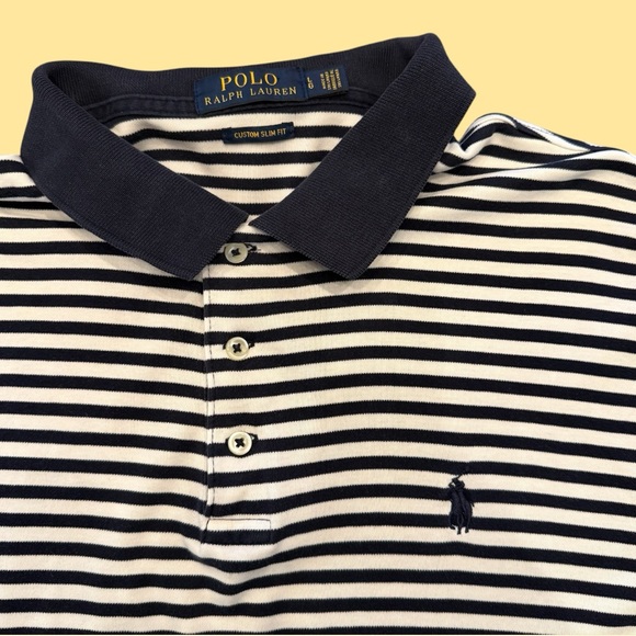 Polo Ralph Lauren Striped Polo Shirt - Picture 1 of 2